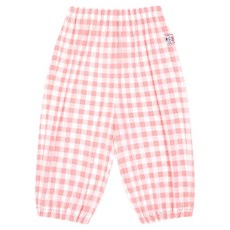 몰리멜리프렌즈 아동용 냉감 통기성 체크 8부 고쟁이 쿨링 팬츠