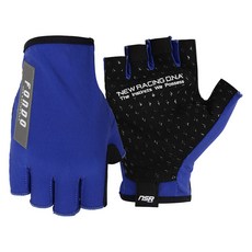nSR RIDInG Fondo Instinct 半指手套 雙手套組, 藍色, 1套