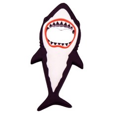 샤크 다용도 병따개, 블랙, 1개