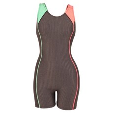 koogi adventure 女款反轉X型背3分室內泳衣 KS-S8536