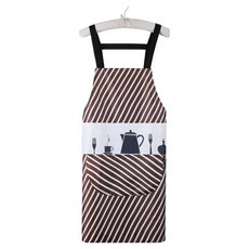 Leobins 家居時尚圍裙, 棕色