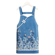 Leovince 可愛圍裙, 旗袍藍