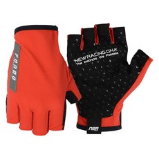 nSR RIDInG Fondo Instinct 半指手套 雙手套組, 紅色, 1套