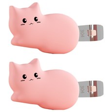 고양이 자석 병따개, 2 핑크, 2개