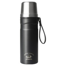 Comac 不鏽鋼咖啡保溫保冷瓶 VB3, 銀色 + 黑色, 1個, 600ml