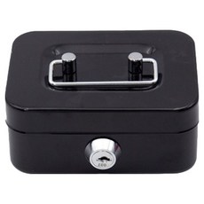 abm 金屬鑰匙存錢筒, 黑色, 1個