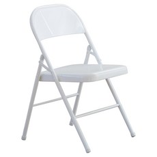 베스트리빙 브리즈 철제 접이식 캠핑 의자, 화이트, 1개