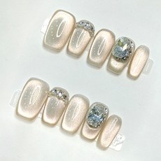 마켓감성 달콤설탕 네일팁 10p 세트, 1개, NO 2