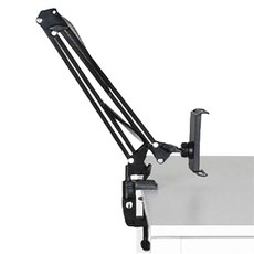 마켓비 EZFOL 스마트기기 클램프형 접이식 거치대 KS2285MBF, 블랙, 1개, P000BNEJ