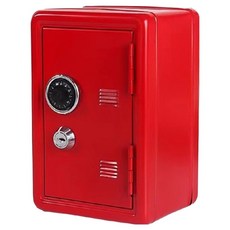 Mabsoshop 家用迷你存錢筒保險箱 BRP085, 紅色
