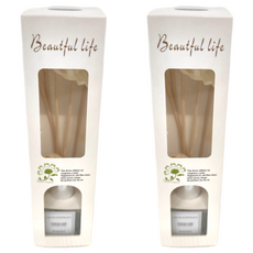 Beautiful life 花漾系列精油擴香瓶 經典款百合 室內香氛, 2件