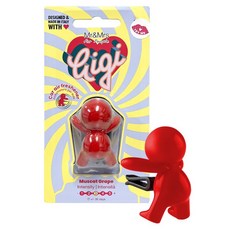 Mr&Mrs FRAGRANCE Jiji Blister 車用芳香劑, 1個, 麝香葡萄