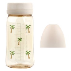 하이비 유아용 에잇벤트 PPSU 노꼭지 젖병, 야자수 + 샌드, 270ml, 1개