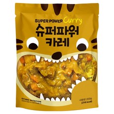겸엑스 슈퍼파워 카레, 200g, 1개