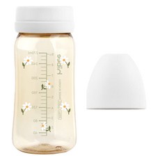 하이비 유아용 에잇벤트 PPSU 노꼭지 젖병, 데이지 + 화이트, 270ml, 1개
