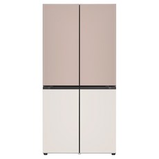 [색상선택형] LG전자 디오스 오브제컬렉션 613L 상냉장 하냉동 메탈 4도어 냉장고 Fit & Max 방문설치, M626GAG022S