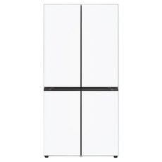 [색상선택형] LG전자 디오스 오브제컬렉션 613L 상냉장 하냉동 메탈 4도어 냉장고 Fit & Max 방문설치, M626GQQ022S