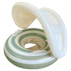 LUNA STORY 孩童用遮陽傘游泳圈, 綠色, 1組