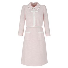 SOUP 女款撞色兩穿連身裙 SA4OPM0, 81 粉紅色