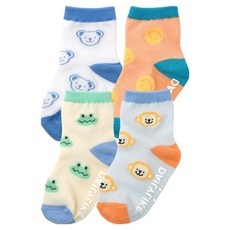 Dailylike 兒童日常網眼襪4雙組