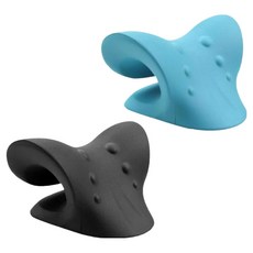 舒適小舖 伸展指壓護理用品 黑色 藍色, 2個