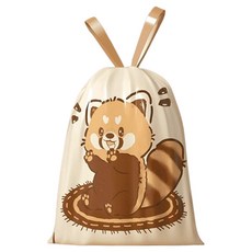 Taminayo 可愛小熊貓塑膠袋 80入, 1個, 15L