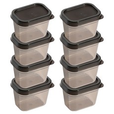 비트리 휘어지는 냉동실 정리 이유식 큐브용기 100ml, 1개입, 8개