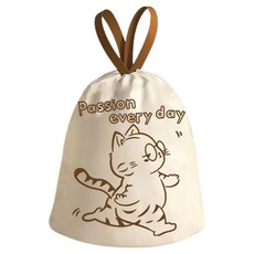 Taminayo 可愛塑膠袋 戴眼鏡的貓 100入, 1個, 15L