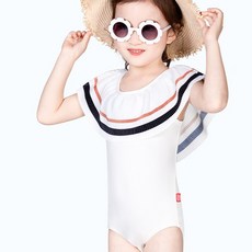 HARAROI 女童圓領蕾絲