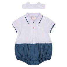 ETTOI 嬰幼兒 Leath PQ 棉質包屁衣套裝 + 購物袋