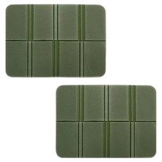 Dynamic Road 折疊便攜登山坐墊 2入, 卡其色