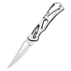 온트리 캠핑용 접이식 칼, 실버, 1개