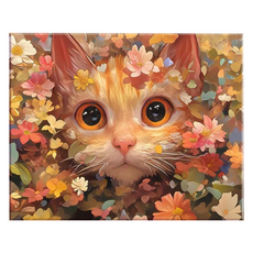 特別商店狗狗貓咪DIY繪圖組 30*40cm, W685, 1個