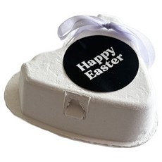 Tina Picnic 復活節包裝雞蛋盒 3入 + 貼紙 + 緞帶組合, 20套, 黑色