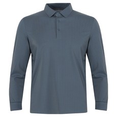 FERRA US 男用壓花涼感高爾夫長袖衫 GCTM5LU2504