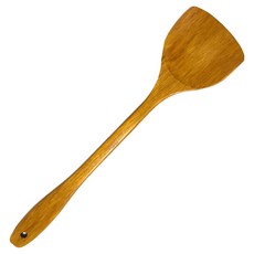 원목 황옻칠 업소용 사각 주걱 대형, 우드, 1개