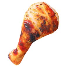 비에이비오 군침 도는 초대형 파티 장식 쿠션, 치킨 닭다리, 1개