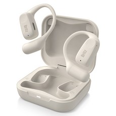 브리츠 오픈형 ENC 노이즈캔슬링 무선 블루투스 이어폰, BZ-D100X, 아이보리