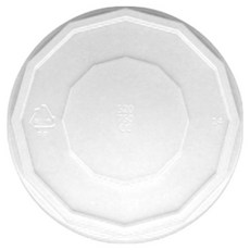 SWAN 一次性紙碗蓋 520ml 半透明 Onnuri, 1入, 100個