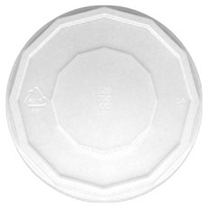 Swan 一次性紙碗蓋 750ml 半透明 Onnuri, 1入, 100個