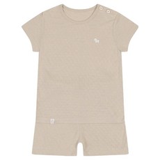 ETTOI 兒童涼感Dahlia人造絲短袖內衣上下套裝