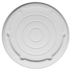 SWAN 一次性紙碗附蓋 750ml 白色 圓形, 1入, 100個