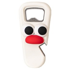 黑話律師角色多用途開瓶器 3號, 白色, 1個