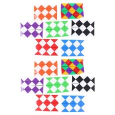 菱形蛇形方塊, 14個, 隨機出貨