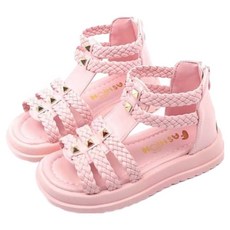 Lulushu 女童用維也納羅馬涼鞋 BY105