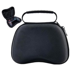 HOHOO Nintendo Pro Con PS5 DualSense攜帶式EVA硬殼收納包, 黑色, 單品, 1個