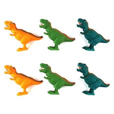 PERZOOM Kongkongi 發條恐龍 暴龍, 6個, 隨機出貨