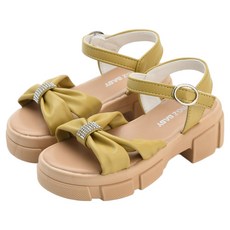 Rabbit Foot 女童小水鑽厚底涼鞋