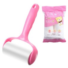 세컨드베스트 먼지제거롤러 테이프클리너 + 40매 x 2p 세트, 1세트