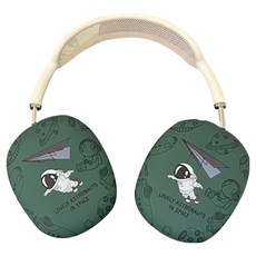 Allode 潮流 AirPods Max 保護殼套組, 單一商品, NO.04 翠綠之月